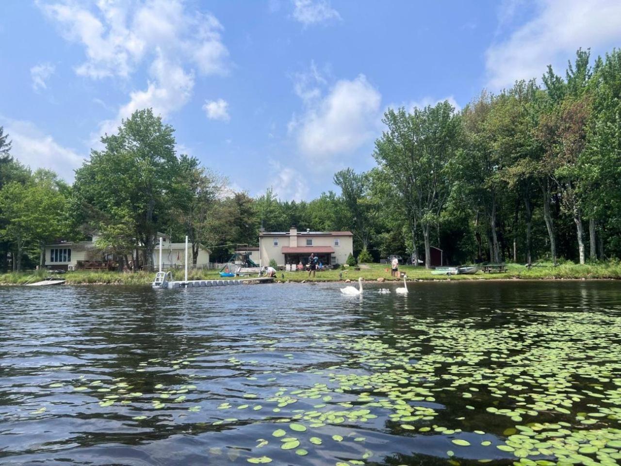 Hideaway - Lakehouse/Spa/Dock/ Pocono Summit Esterno foto